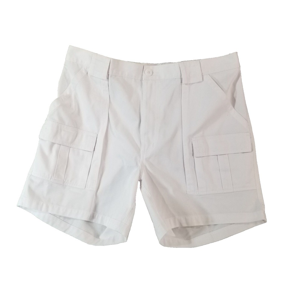 Weekender cargo hiking shorts men's 40 x 5 white comfort waist outdoor marine